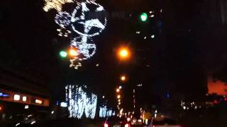 preview picture of video 'Makati Ayala Ave with Christmas Decoration'