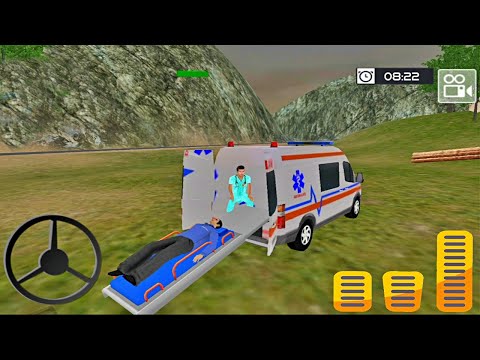 Emergency Ambulance Simulator Pro #3 - Ambulance Driver Job - New Android Gameplay