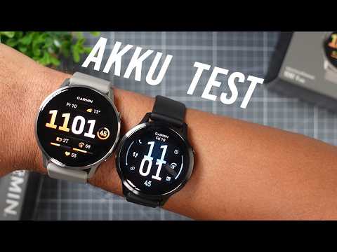 Garmin Venu 4 battery life test (41 mm vs. 45 mm)