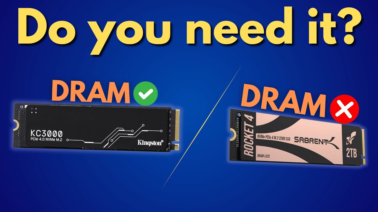 Do You 'Need' DRAM Cache In Your M.2 NVMe SSD?