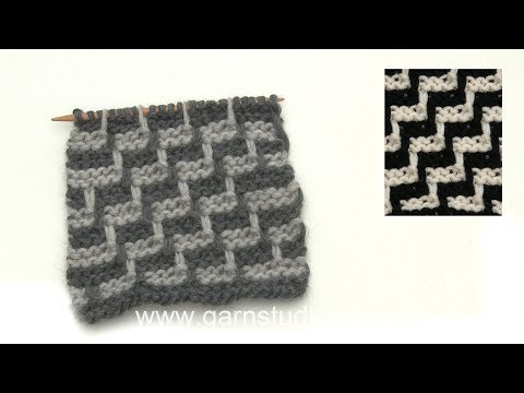 How to work a Pepita pattern