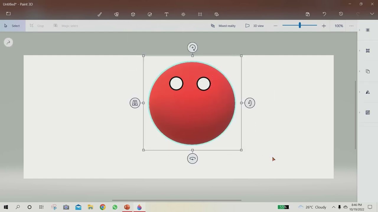 Tutorial how to make your own 3D models in PowerPoint.