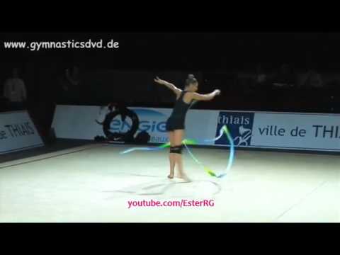 Aleksandra Soldatova Ribbon Training - GP Thiais 2016