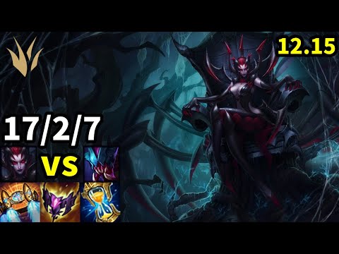 Elise Jungle vs Rek'Sai - EUW Grandmaster | Patch 12.15