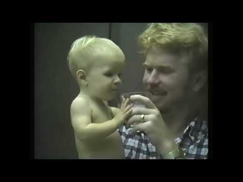 Scott on Wade's birthday 09/09/1990