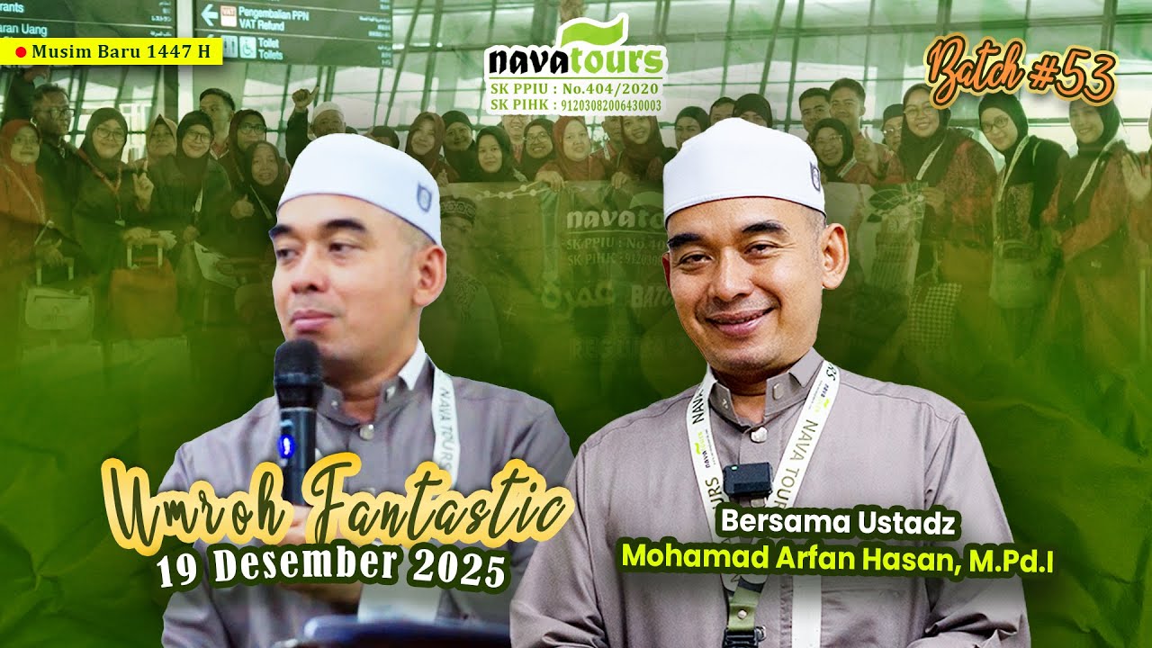 Keberangkatan Umroh | Nava Tour | 19 Desember 2025 | Ibis Stle Airport