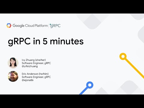gRPC in 5 minutes | Eric Anderson & Ivy Zhuang, Google
