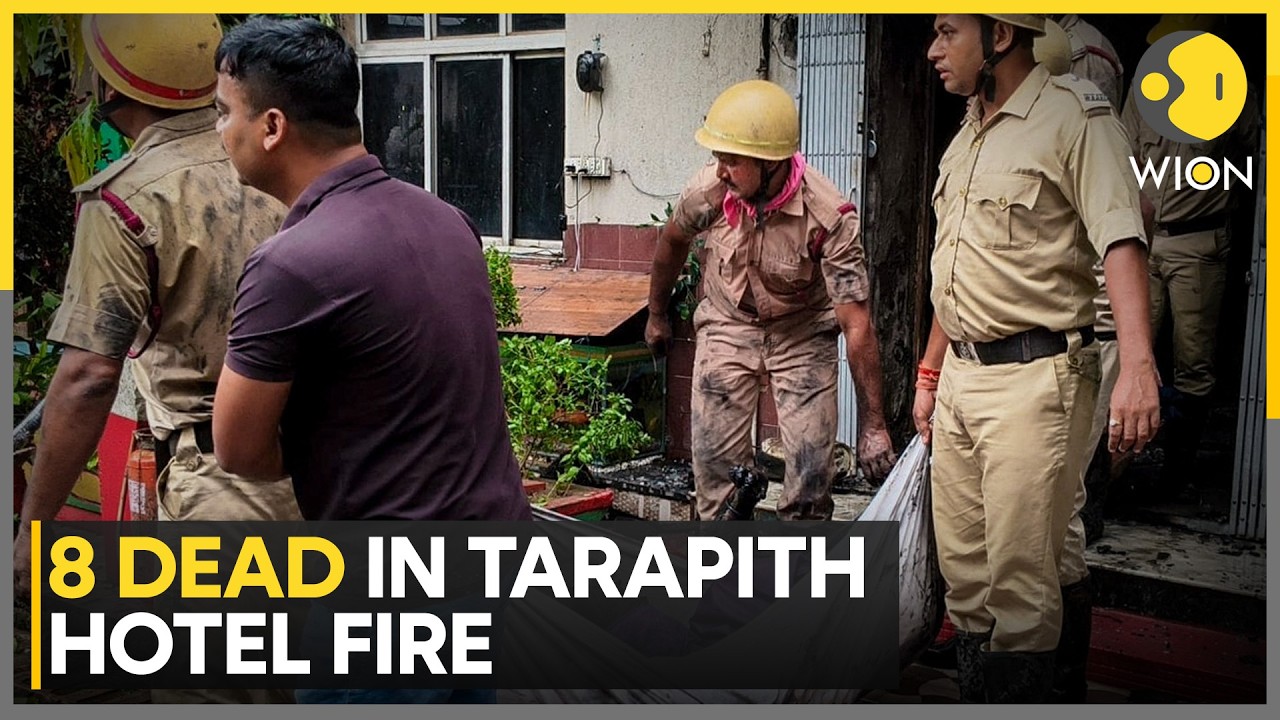 Bihar Lakhisarai Stampede: Fire Breaks Out at Hotel in Birbhum’s Temple Town Tarapith | WION News