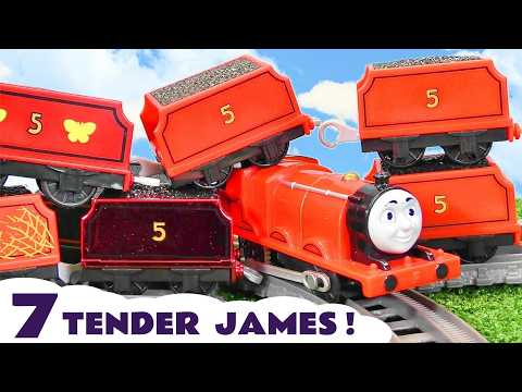 Can Thomas the train solve the mystery of James's 7 Tenders?