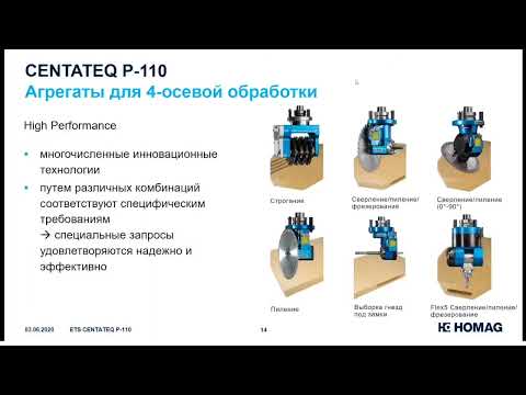 CENTATEQ P-110 - компактные размеры, большие возможности