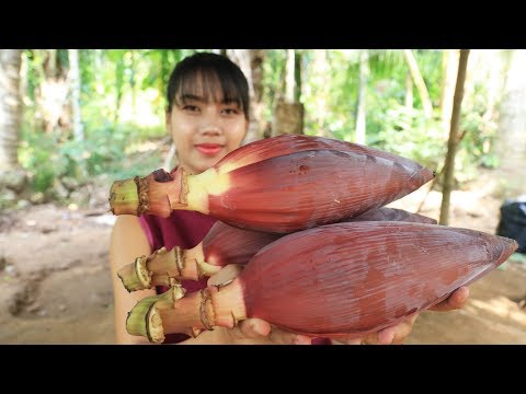 Yummy cooking banana flower with pork recipe - Cooking skill