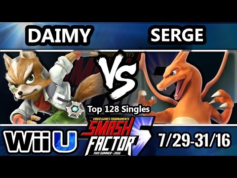 SF5 Smash 4 - CO Daimy (Fox) Vs. SC SF | Serge (Cloud, Charizard) SSB4 Top 128 - Smash Wii U