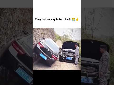 They had no way to turn back 😭🤞