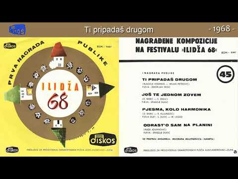 (Festival Ilidza 68) - Zekerijah Djezic - Ti pripadas drugom - (Audio 1968)