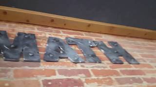 Aftermath cidery sign