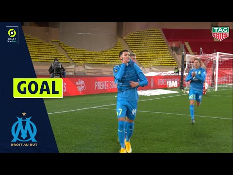 Goal Nemanja RADONJIC (12' - OLYMPIQUE DE MARSEILLE) AS MONACO - OLYMPIQUE DE MARSEILLE (3-1) 20/21
