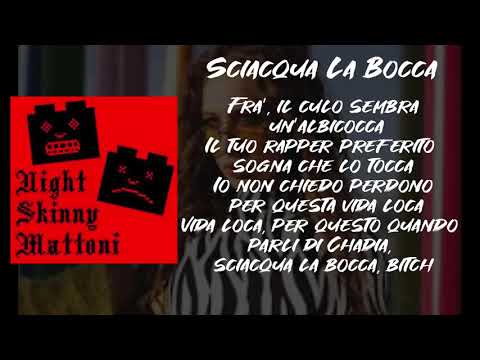 SCIACQUA LA BOCCA - (TESTO + AUDIO)