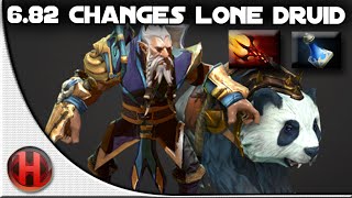 6.82 Changes Dota 2 - Lone Druid | Spirit Bear 300 Mana | Dagon Time! PEW PEW!