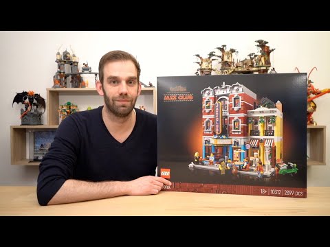 Teil 1: Bauen mit Spezi: Lego Icons (Creator Expert) 10312 Jazzclub Modular Building - Neuheit 2023