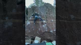 Video thumbnail of Horan Face, V6. Eldorado Canyon