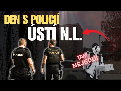 Den s POLICÍ ČR v ÚSTÍ nad Labem 😱 kontrola Mojžíře a Trmic | SEM nechtějí jezdit ani s PIZZOU! #2