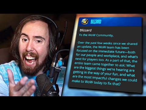 Asmongold FURIOUS Blizzard KEEPS LYING on New WoW Dev Update (Patch 9.1.5)