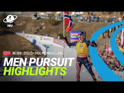 Sturla Holm Laegreid Crowns a Dream and Wins Total Score with Pursuit Victory in Oslo Holmenkollen