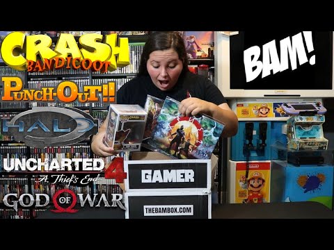 Unboxing The BRAND NEW BAM GAMER BOX - 2020 (Crash Bandicoot, Halo, Uncharted, Batman, Zelda + More)