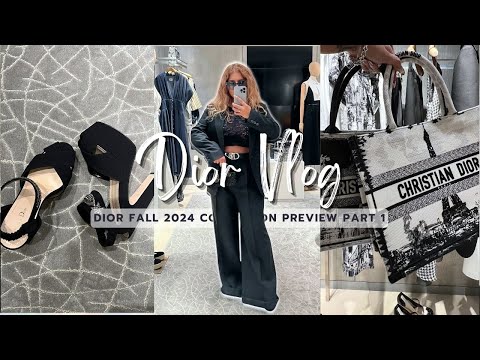 Dior Fall 2024 Collection & Try-On | RTW, Shoes, Bags | Luxury Shopping Vlog