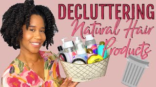 Natural Hair Products Decluttering (Products Not Worth Keeping) | Gabrielle Ishell
