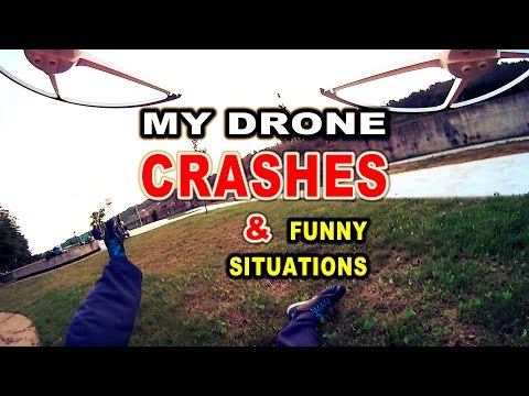 Drone CRASHES Compilation - Funny Situations Drone Series 020 - Cheerson CX-20 JJHC 31#KTMLaranjinha