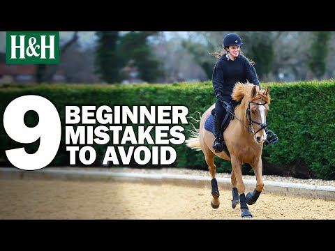 9 Beginner Horse Riding Mistakes You Should Avoid!