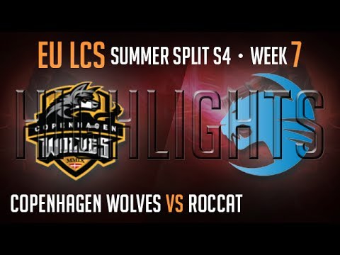LCS Highlights Copenhagen Wolves vs Roccat Week 7 EU Summer 2014 S4 CW vs ROC W7D1 Season 4