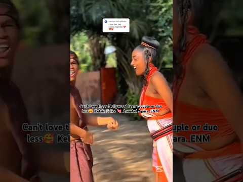 Can't love these Nollywood teens couple or duo less🥰 Kelvin Ezike 💘 Annabel Apara. ENM