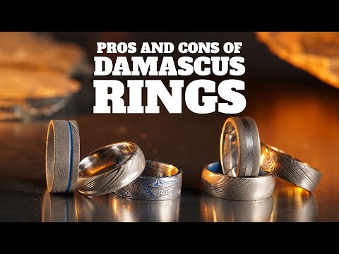 Pros and Cons of Damascus Wedding Rings