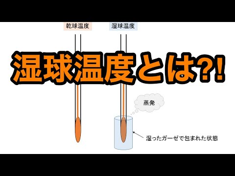 湿球温度について詳しく解説