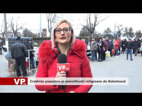 Credinţe populare şi semnificaţii religioase de Bobotează