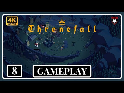 Thronefall Part 8 Moorweg - Gameplay Walkthrough - 4K 60FPS No Commentary