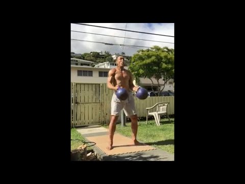 Day 36 Home Workout in Hawaii-Jump Rope and Kettlebells-June 15, 2002 3:56 pm Day 34