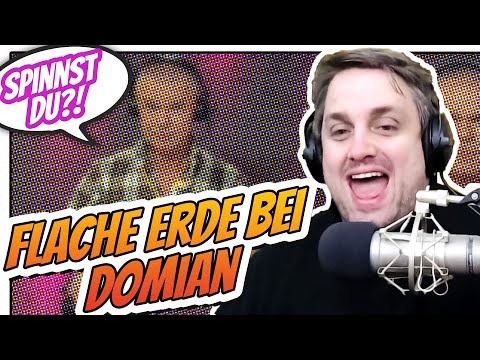 AndrePlusPlus REAGIERT auf Flache Erde bei DOMIAN