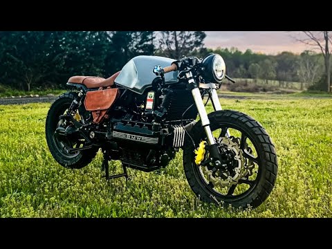 BMW CAFE RACER BUILD FULL TIME LAPSE (K1100)