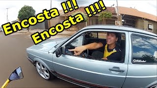 Policial apaisana me ENQUADROU !!! E levou CORTADA de GIRO