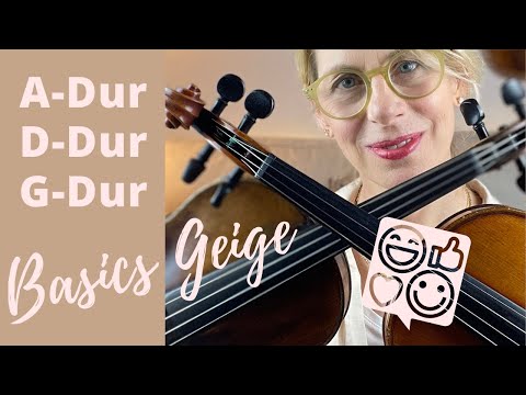 Learning the violin: 3 scales for beginners 🎻🌸 first fingering, easy 😉