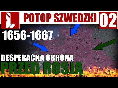 POTOP ⚔️Polska desperacka obrona przed Rosją ⚔️| Europa Universalis 4 ⚔️| 02