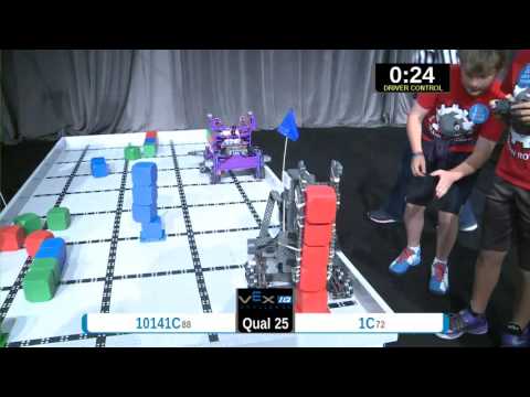 2015 VEXIQ Elem Q25 -  (10141C 1C) 117 - VEX-IQ Elementary School-VEX Worlds 2015