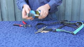Signature Handtools   How To Punch Holes in Nylon Halters