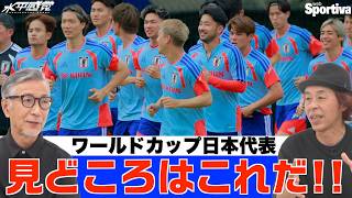 ワールドカップ・サッカー日本代表・見どころはこれだ！ ┃#水平感覚 vol.33 水沼貴史 平畠啓史