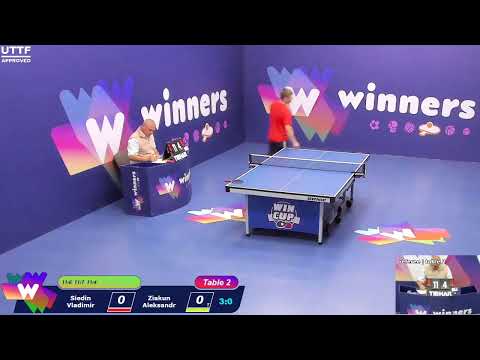 WINners CUP table 2  07.09  Siedin Vladimir - Ziakun Aleksandr 14:30