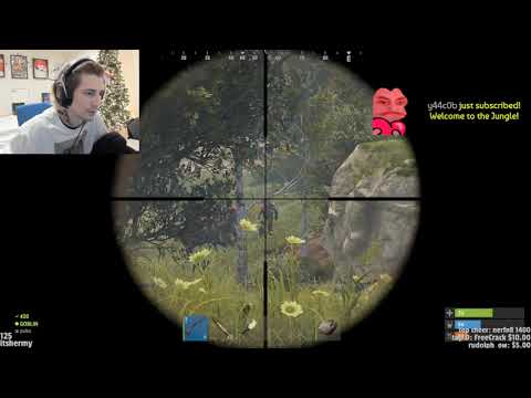 xQc Goes Full Sniper assassin in Rust