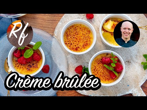 Crème brûlée eller brylepudding med krämig och len fyllning samt knaprigt täcke av karamell. Min variant på denna franska klassiska dessert.  >